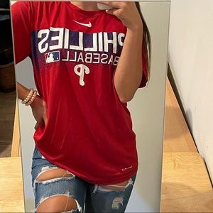 Nike Phillies Dri-Fit Tee